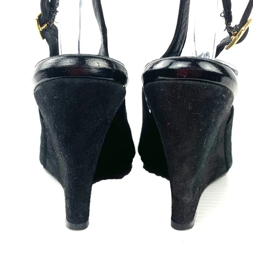 DANA‎ DAVIS 'Cervinia' Slingback Wedge Heels